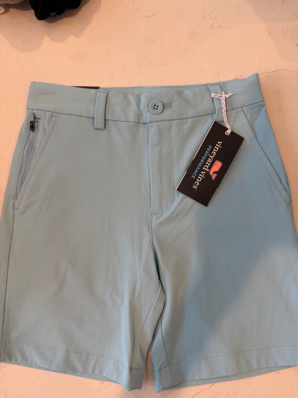Vineyard Vines Boy’s Light Blue Athletic Shorts